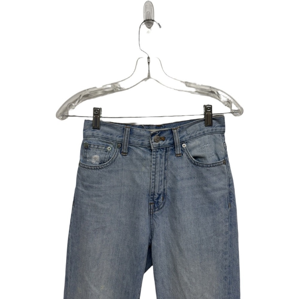 Madewell The Perfect Straight Leg Light Weight Jeans Size 23 Basic Everyday Wear - Picture 2 of 8